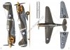 Kagero 55004 Curtiss P-40 Vol. I  EN/PL